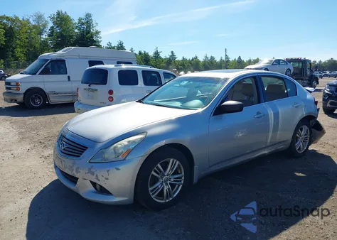 2012 Infiniti G37X z USA, uszkodzony, nr VIN JN1CV6ARXCM670363